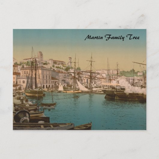 ザハーバーアットカンヌ，フランス ポストカード (正面)