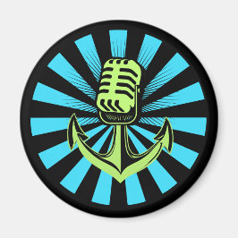 ザハーバーポッドキャスト冷蔵庫用マグネット マグネット