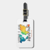 ザハーバーミッション荷物タグ ラゲッジタグ (正面縦)