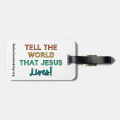 ザハーバーミッション荷物タグ ラゲッジタグ (裏面横)