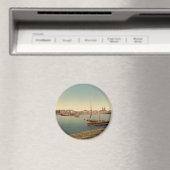 ザハーバー，ボルドー，フランス マグネット (インサイチュ (食洗機))