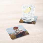 ザハーベスターのブーゲロー スクエアペーパーコースター (インサイチュ)