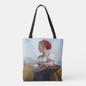 ザハーベスターのブーゲロー トートバッグ (裏面)