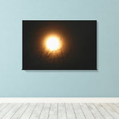 ザハーベストムーンキャンバス キャンバスプリント (インサイチュ (ウッドフロア))