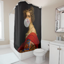 ザバイエルン美しいとバブルガム シャワーカーテン