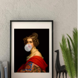 ザバイエルン美しいとバブルガム ポスター