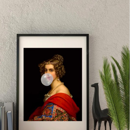 ザバイエルン美しいとバブルガム ポスター