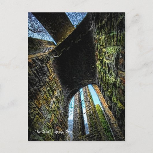 ザバイダクト、イヴィブリッジ、デボン ポストカード (正面)