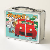 ザバイデン氏のレホブトビーチ、デラウェア メタルランチボックス (裏面)