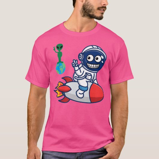 ザバイバイロッケメン Tシャツ (正面)
