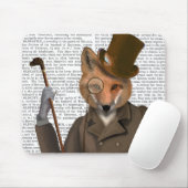 ザバウンダーキツネプリント マウスパッド (マウス)