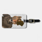 ザバウンダーキツネプリント ラゲッジタグ (正面横)