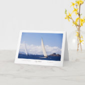 ザバケットレガッタ カード (黄色い花)