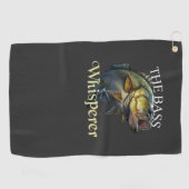 ザバスウィスパーラダーク魚釣りタオル ゴルフタオル (横)