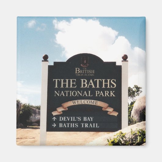 ザバスタブ – ヴァージンゴルダ マグネット (正面)