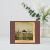 ザバスターシップメインヴィンテージ立体視 ポストカード (スタンド正面)