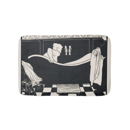 ザバスルベインバイフェリックスエドワードバロットン バスマット (正面)