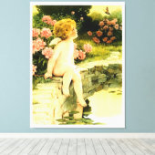 ザバタフライベッシーペースグットマンアート キャンバスプリント (インサイチュ (ウッドフロア))