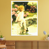 ザバタフライベッシーペースグットマンアート キャンバスプリント (インサイチュ (リビング))