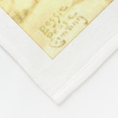 ザバタフライベッシーペースグットマンアート フリースブランケット (角)