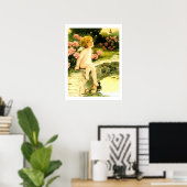 ザバタフライベッシーペースグットマンアート ポスター (ホームオフィス)