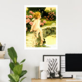 ザバタフライベッシーペースグットマンアート ポスター (ホームオフィス)