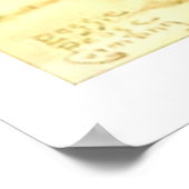 ザバタフライベッシーペースグットマンアート ポスター (角)