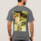 ザバタフライベッシーペースグットマンアート Tシャツ (裏面)