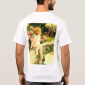 ザバタフライベッシーペースグットマンアート Tシャツ (裏面)