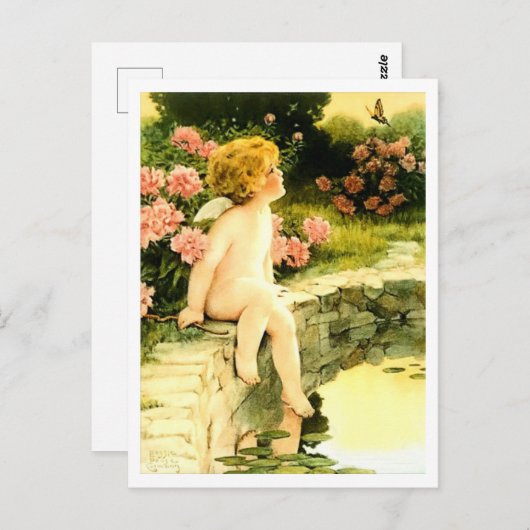 ザバタフライベッシーペースゲットマンハガキ ポストカード (正面/裏面)