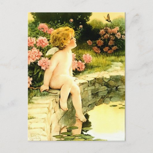 ザバタフライ（1920年）ベッシー・ペーズ・グットマン ポストカード (正面)