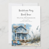 ザバチェロレッテアットビーチハウス 招待状 (正面)