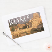 ザバチカン |イタリア、ローマ 長方形シール (封筒)