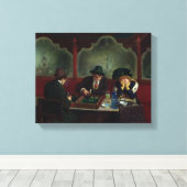 ザバックギャモン キャンバスプリント (インサイチュ (ウッドフロア))