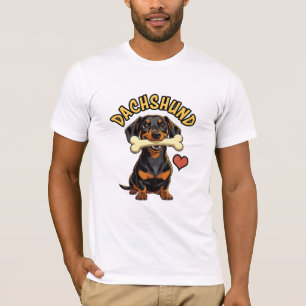 ザバッジャーハンターダックスシュントT型 Tシャツ