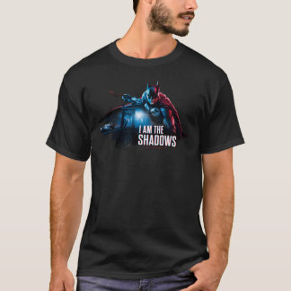 ザバットマンキャラクターグラフィック – アイムザシャドウズ Tシャツ