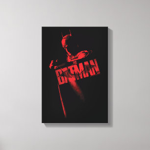 ザバットマンケープ&ロゴ キャンバスプリント