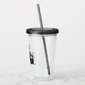 ザバットマンバットモバイルアイザシャドウズ アクリルタンブラー (左)