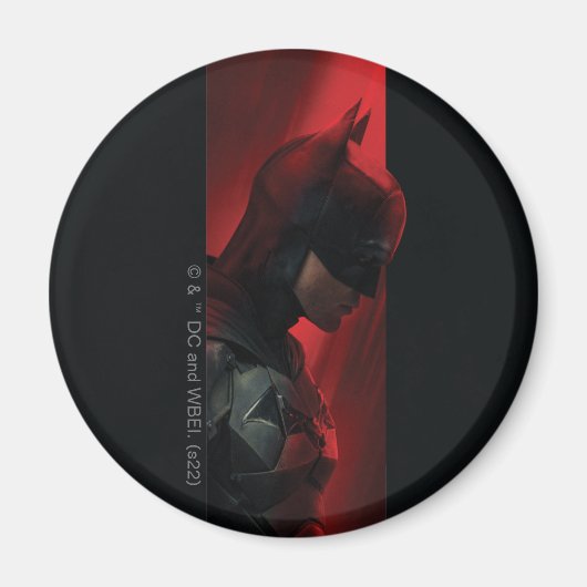 ザバットマンレッドバープロフィール マグネット (正面)