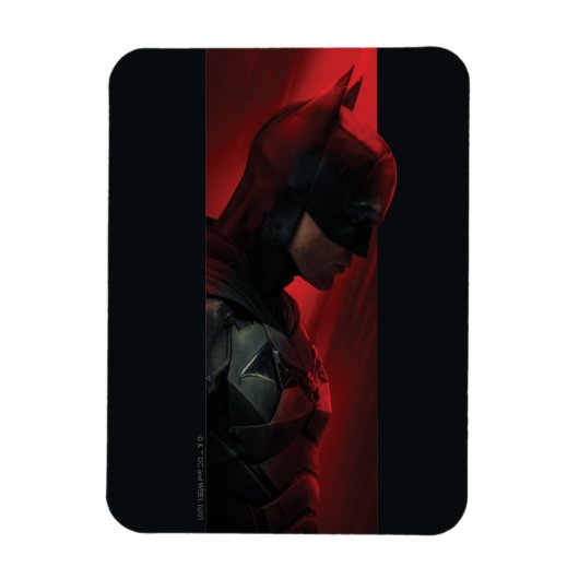 ザバットマンレッドバープロフィール マグネット (縦)