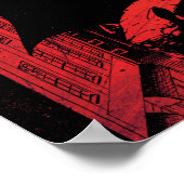 ザバットマン漫画ブックイラストレーション ポスター (角)