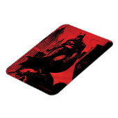 ザバットマン漫画ブックイラストレーション マグネット (左側)