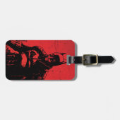 ザバットマン漫画ブックイラストレーション ラゲッジタグ (正面横)
