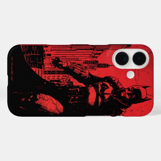 ザバットマン漫画ブックイラストレーション Case-Mate iPhoneケース (裏面 (横))