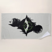 ザバットマン&ザリドラーデュアルキャラクターグラフィック ビーチタオル (正面)