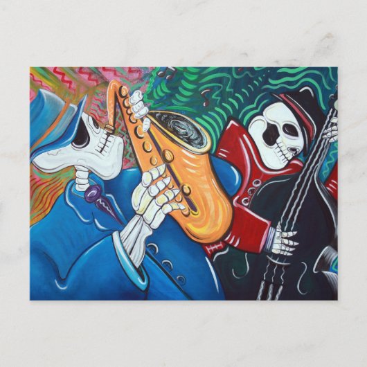 ザバッドブルースボーンバンド ポストカード (正面)