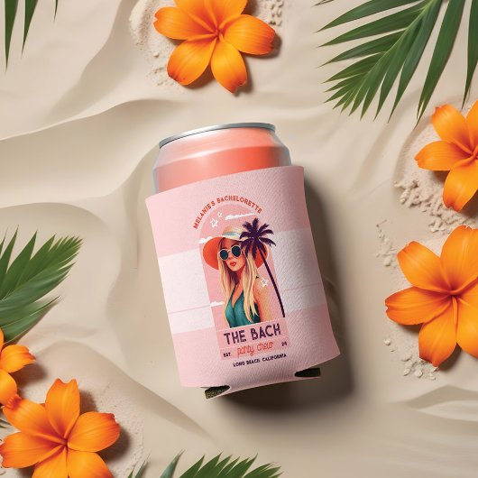 ザバッハパーティークルーレトロ女性バチェロレッテ 缶クーラー