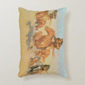 ザバッファローランナーズビッグホーン盆地バイレミントン アクセントクッション (正面(垂直))