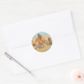 ザバッファローランナーズビッグホーン盆地バイレミントン ラウンドシール (封筒)