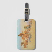 ザバッファローランナーズビッグホーン盆地バイレミントン ラゲッジタグ (正面縦)